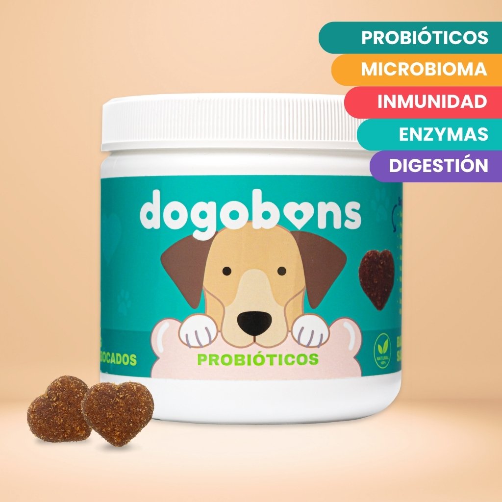 Probióticos para perros -  Masticables suaves 120 uds