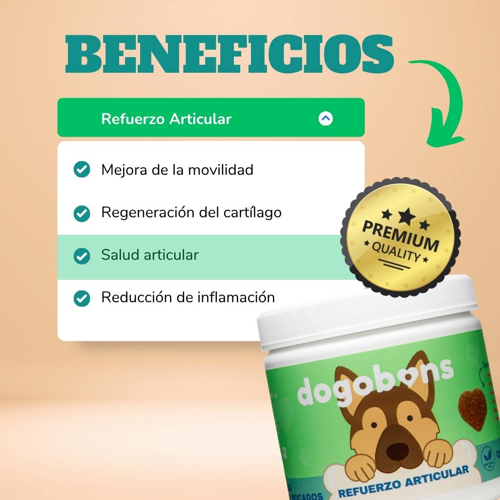 Refuerzo articular -  Masticables suaves 120 uds