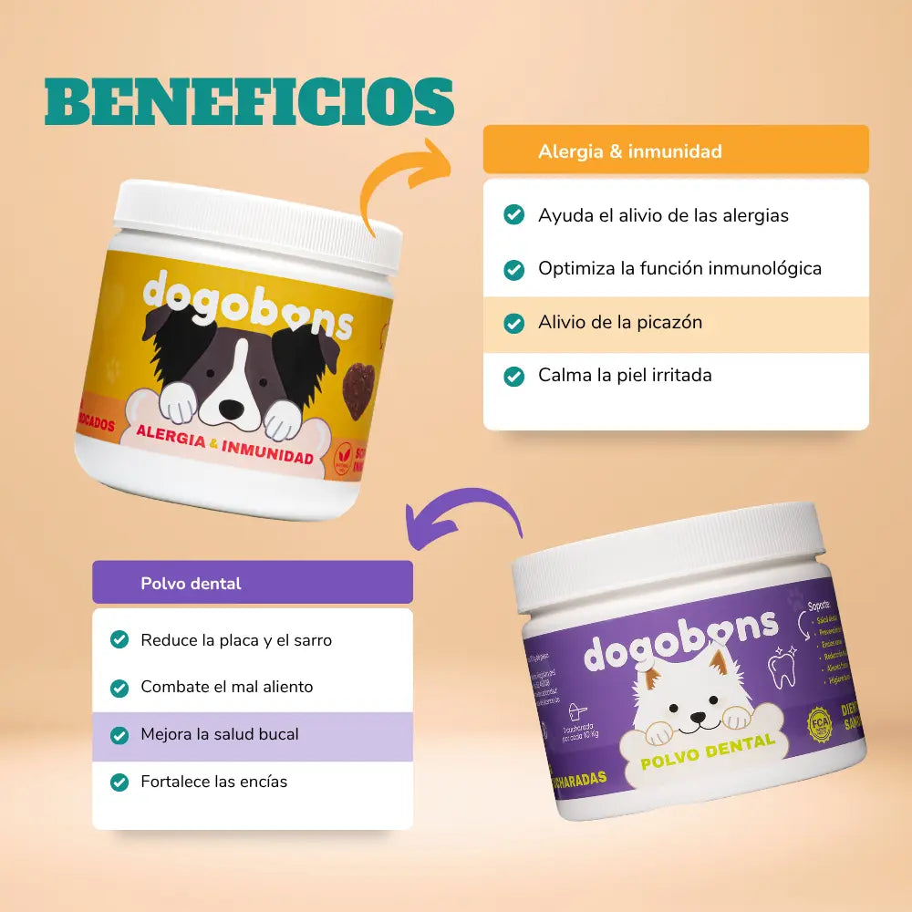 Alergia & inmunidad + Polvo dental