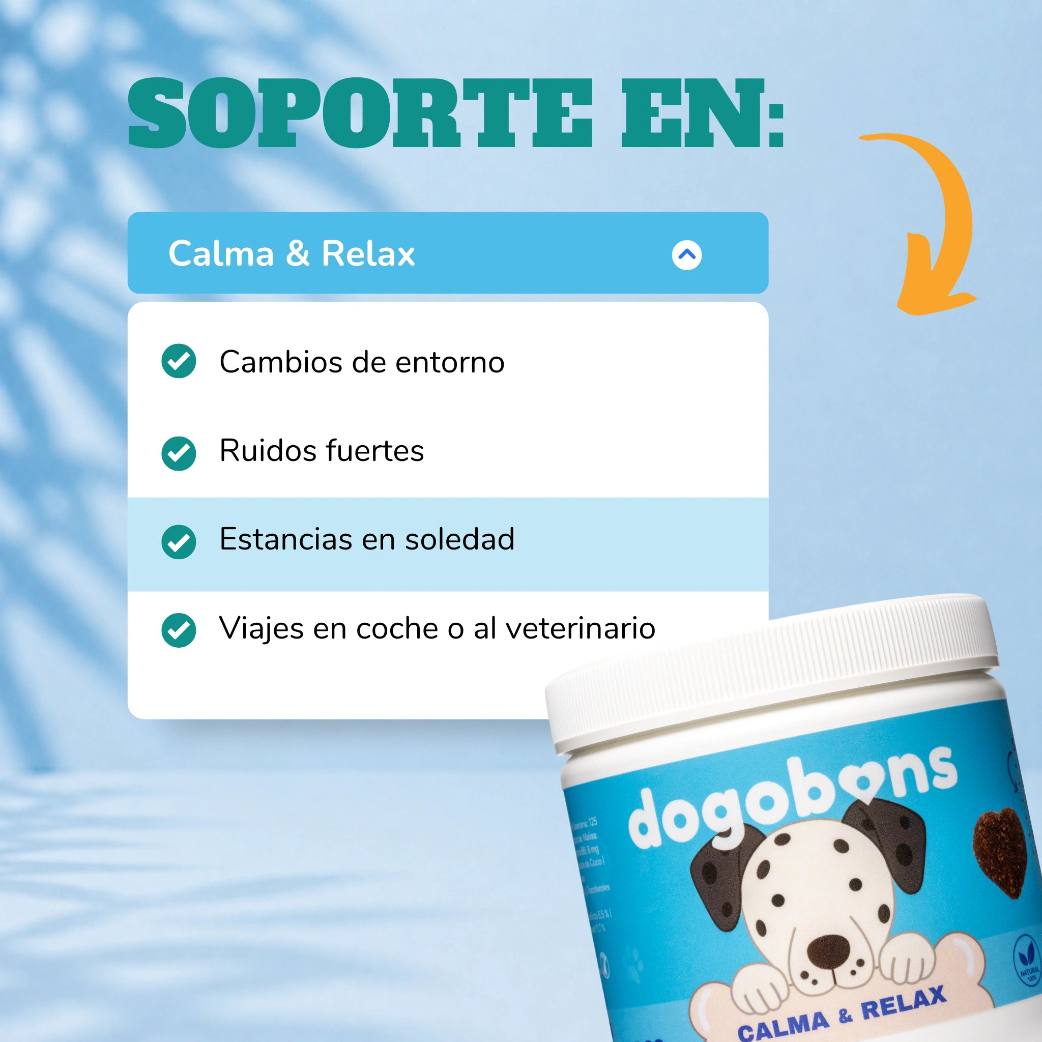 Calma & Relax - Masticables suaves 120 uds