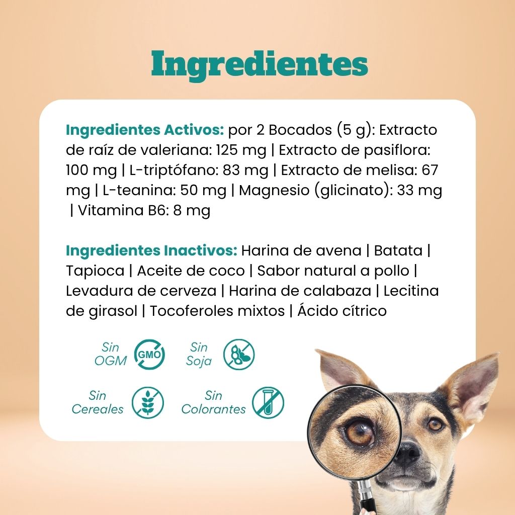 Calma & Relax - Masticables suaves 120 uds