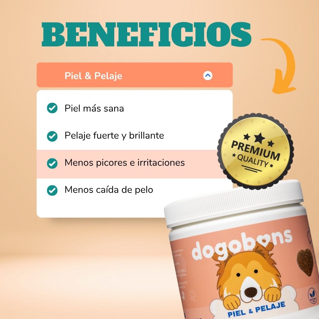 Piel & Pelaje - Masticables suaves 120 uds