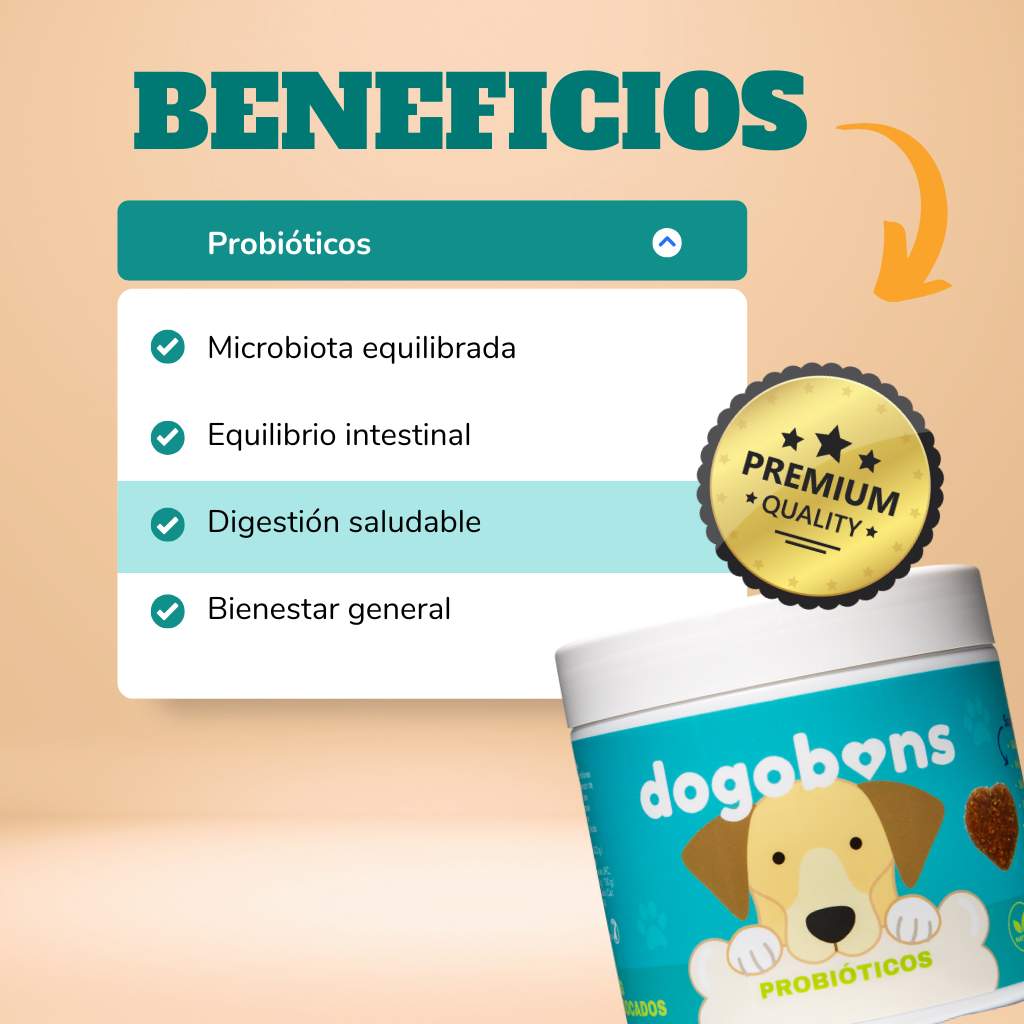 Probióticos para perros -  Masticables suaves