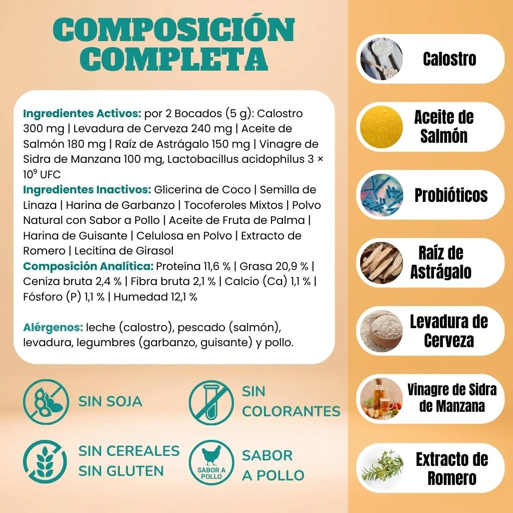 Alergia & inmunidad - Masticables suaves 120 uds