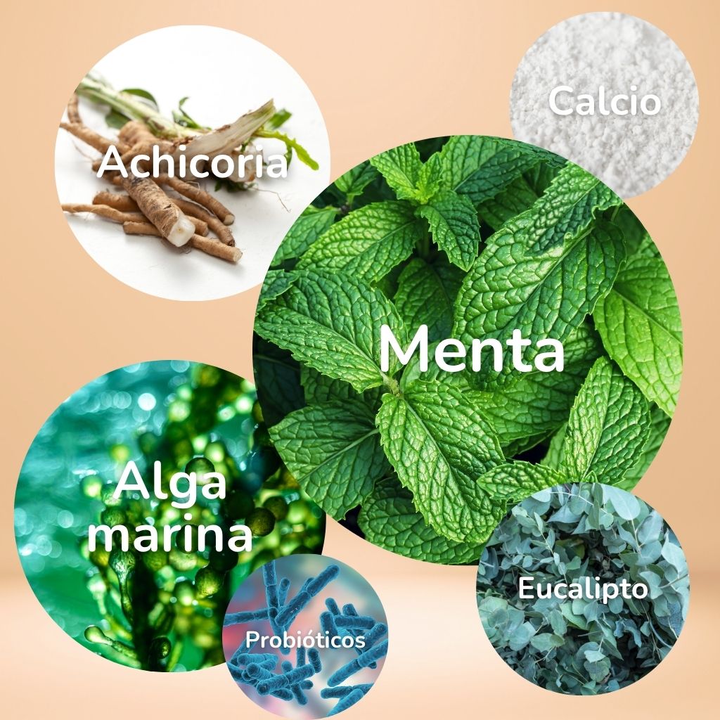 Polvo dental - aliento fresco e higiene bucal 120g