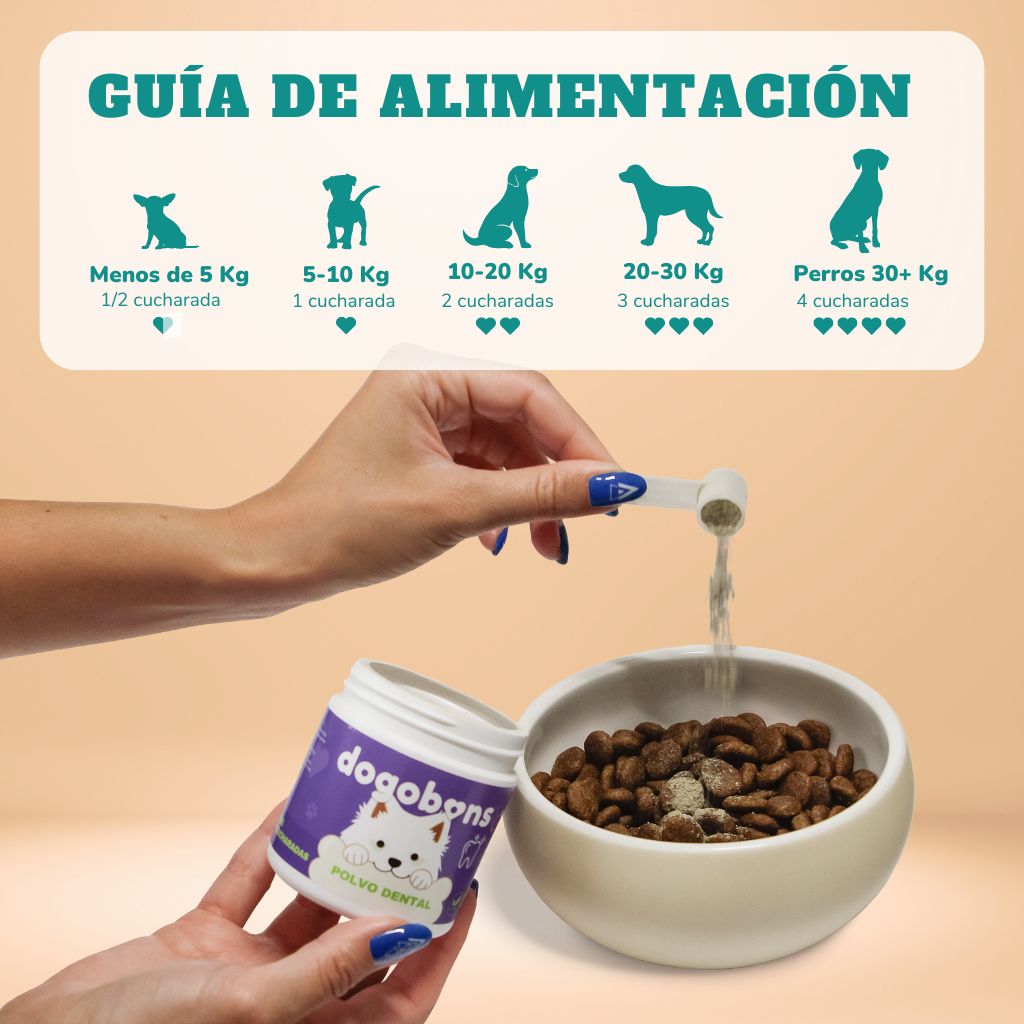Polvo dental - aliento fresco e higiene bucal 120g