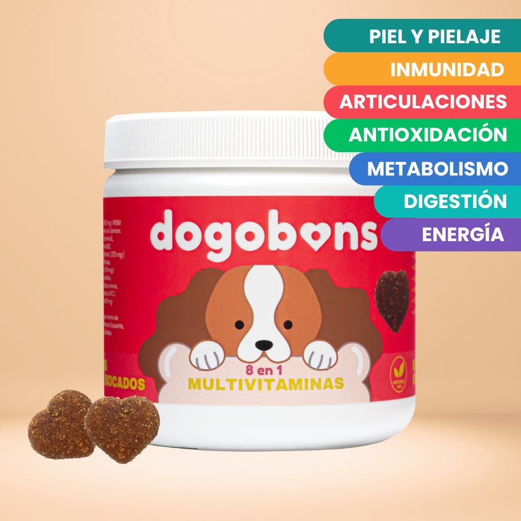 Multivitaminas para perros - Masticables suaves 120 uds