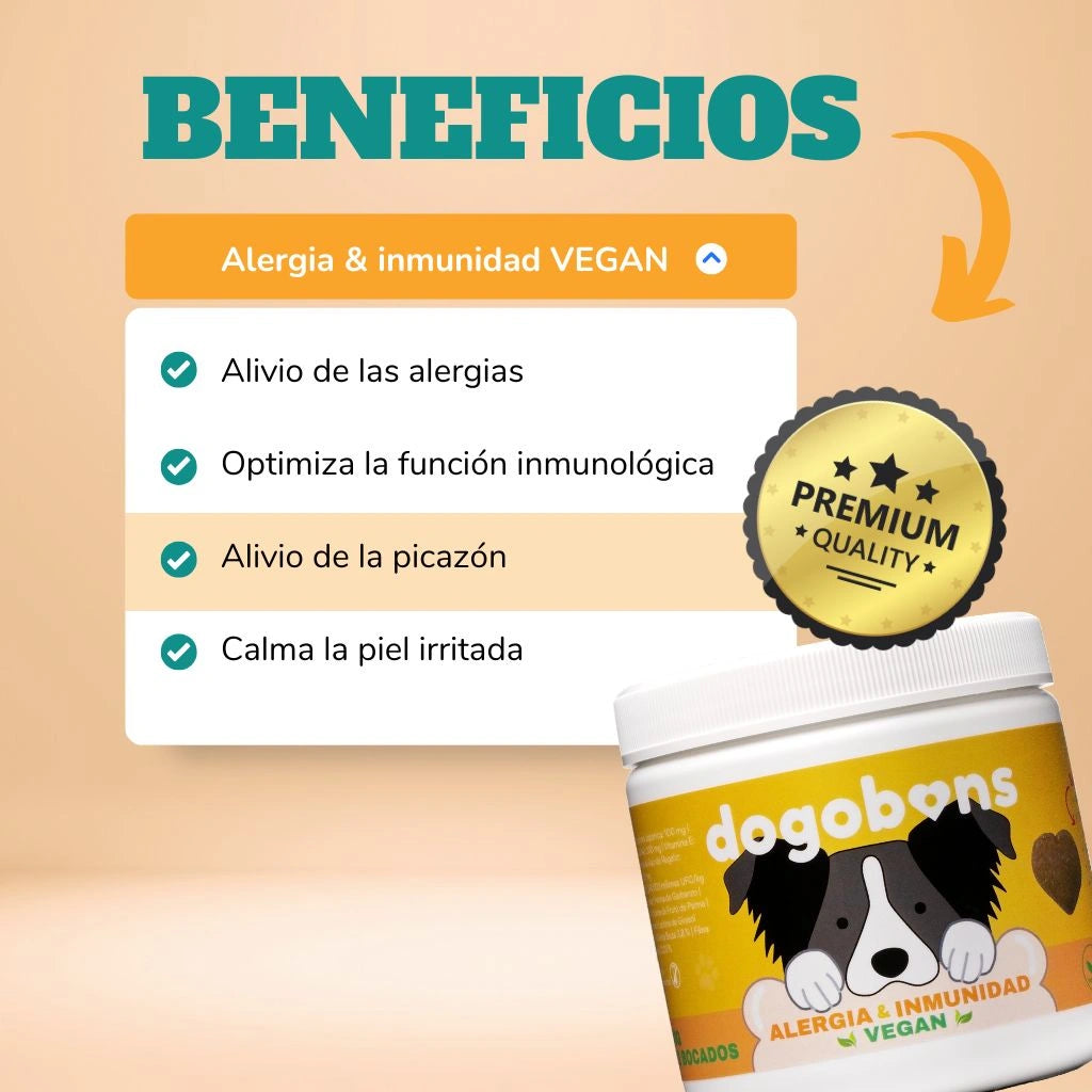 Alergia & inmunidad VEGAN - Masticables suaves 120 uds