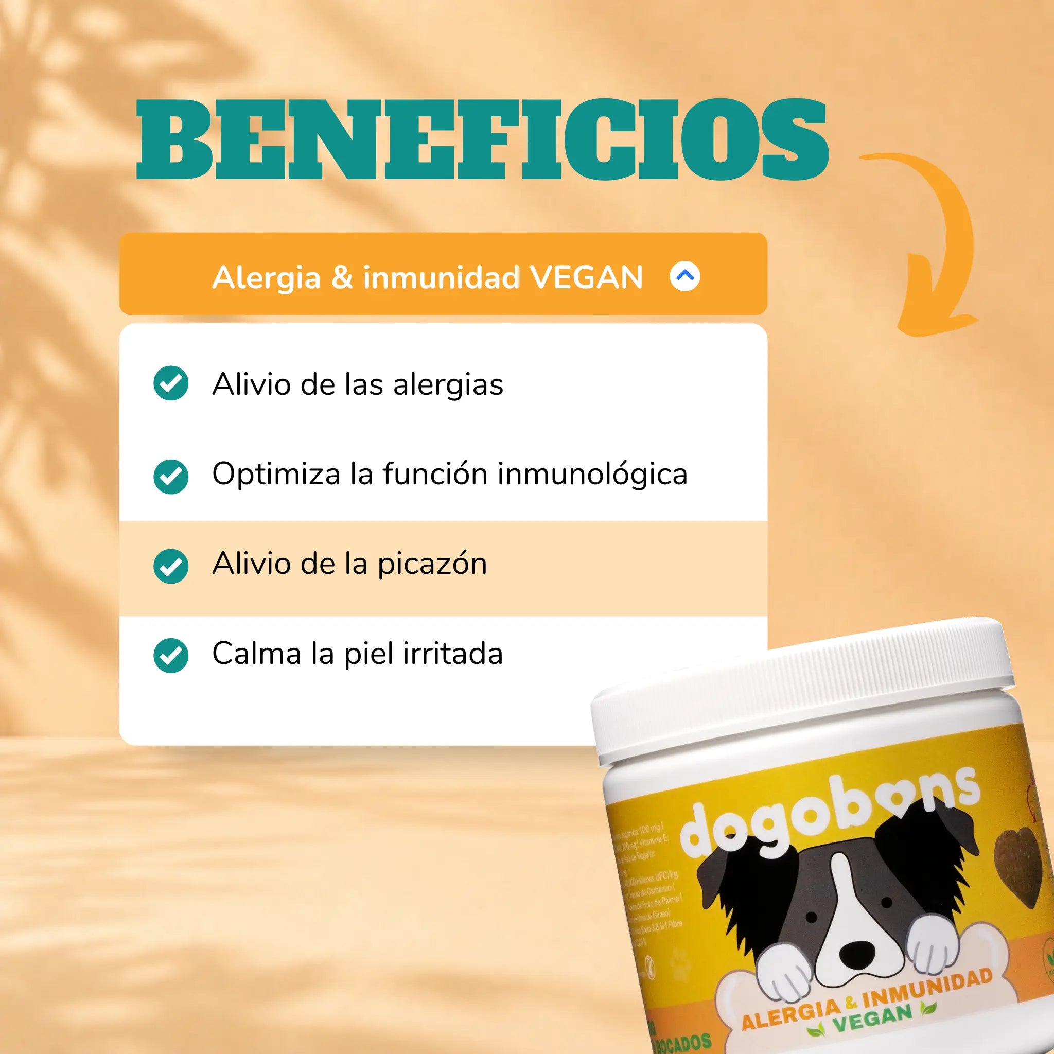 Alergia & inmunidad VEGAN - Masticables suaves 120 uds