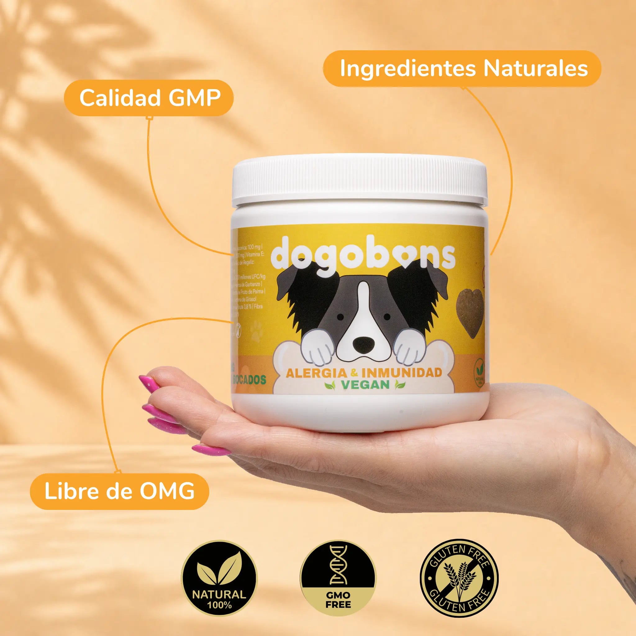 Alergia & inmunidad VEGAN - Masticables suaves 120 uds