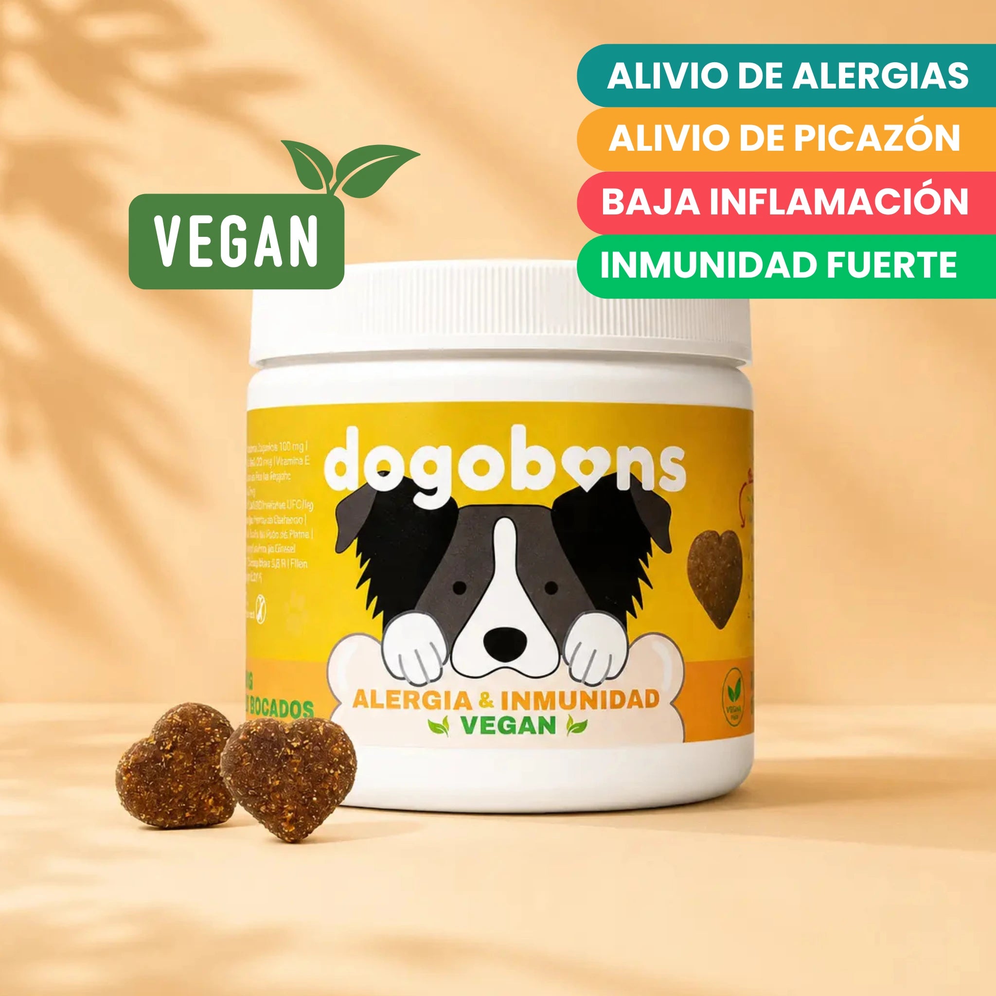 Alergia & inmunidad VEGAN - Masticables suaves 120 uds