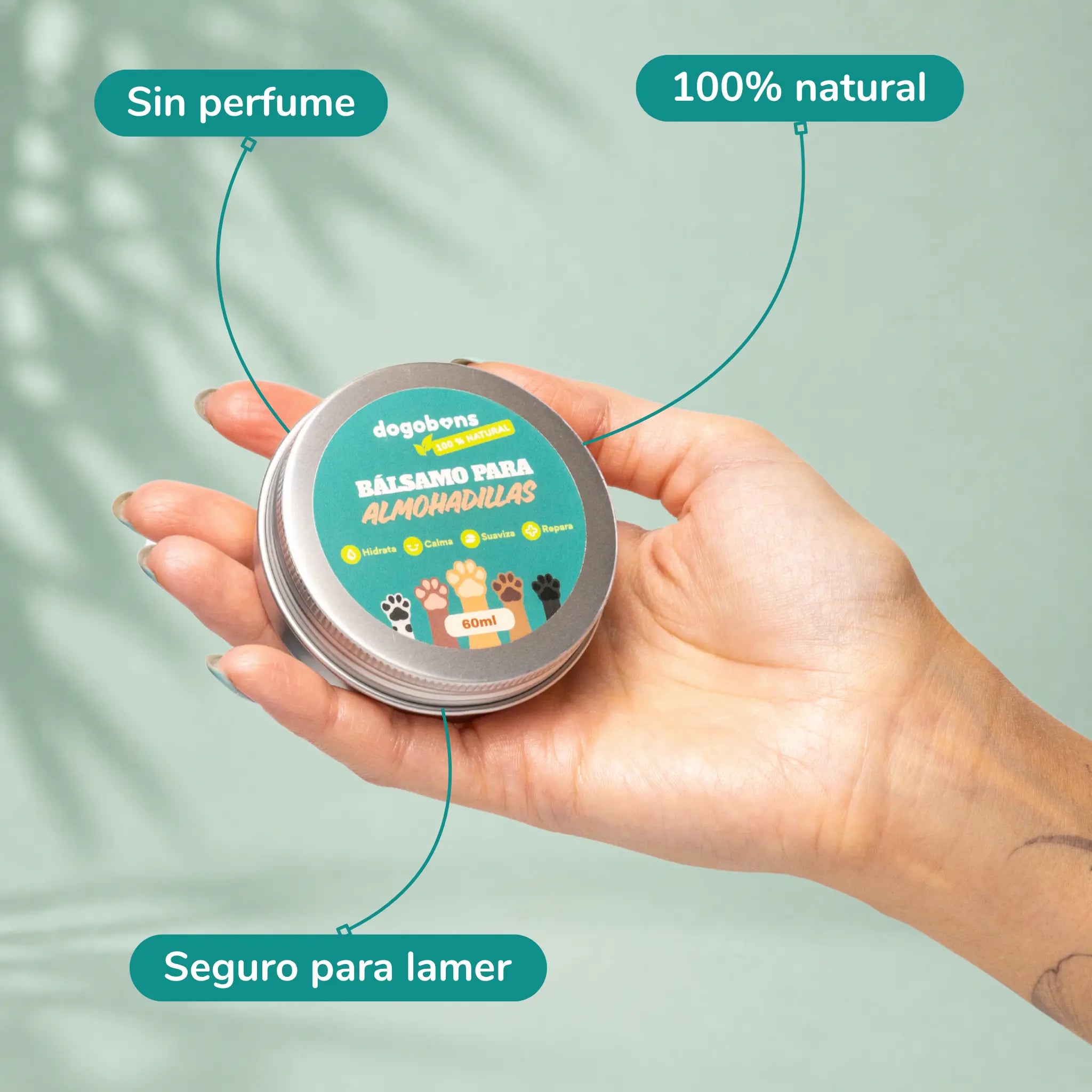 Bálsamo para almohadillas 60ml